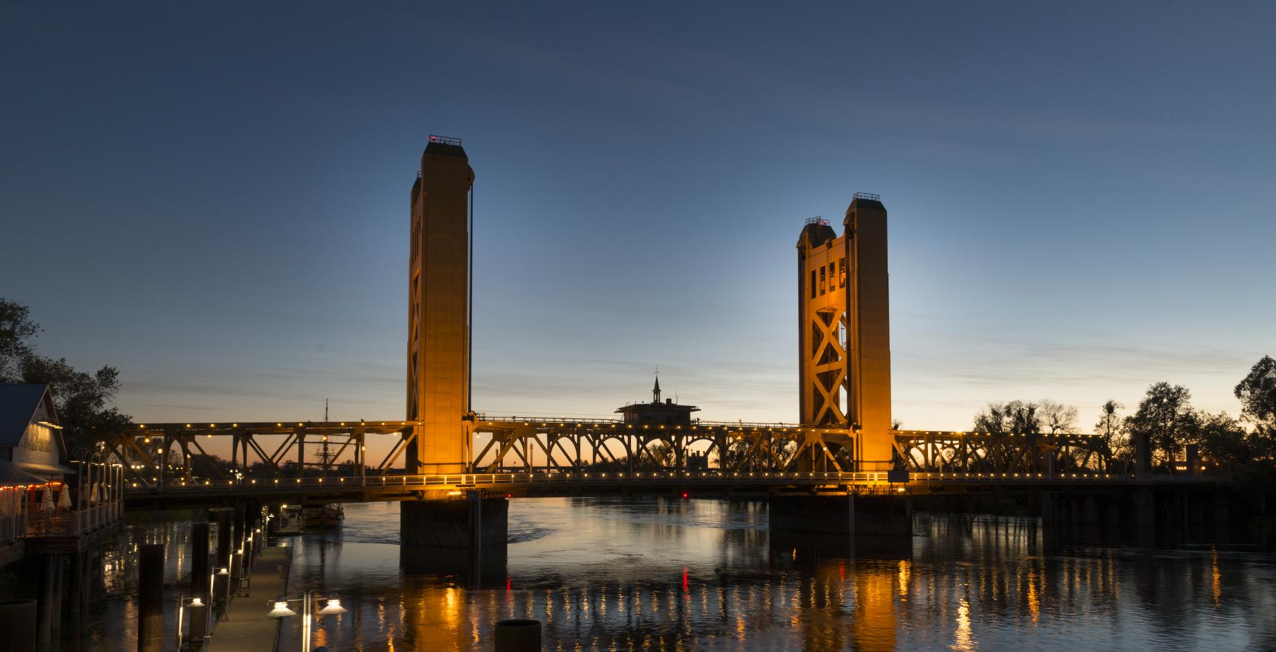 Tower Bridge in Sacramento